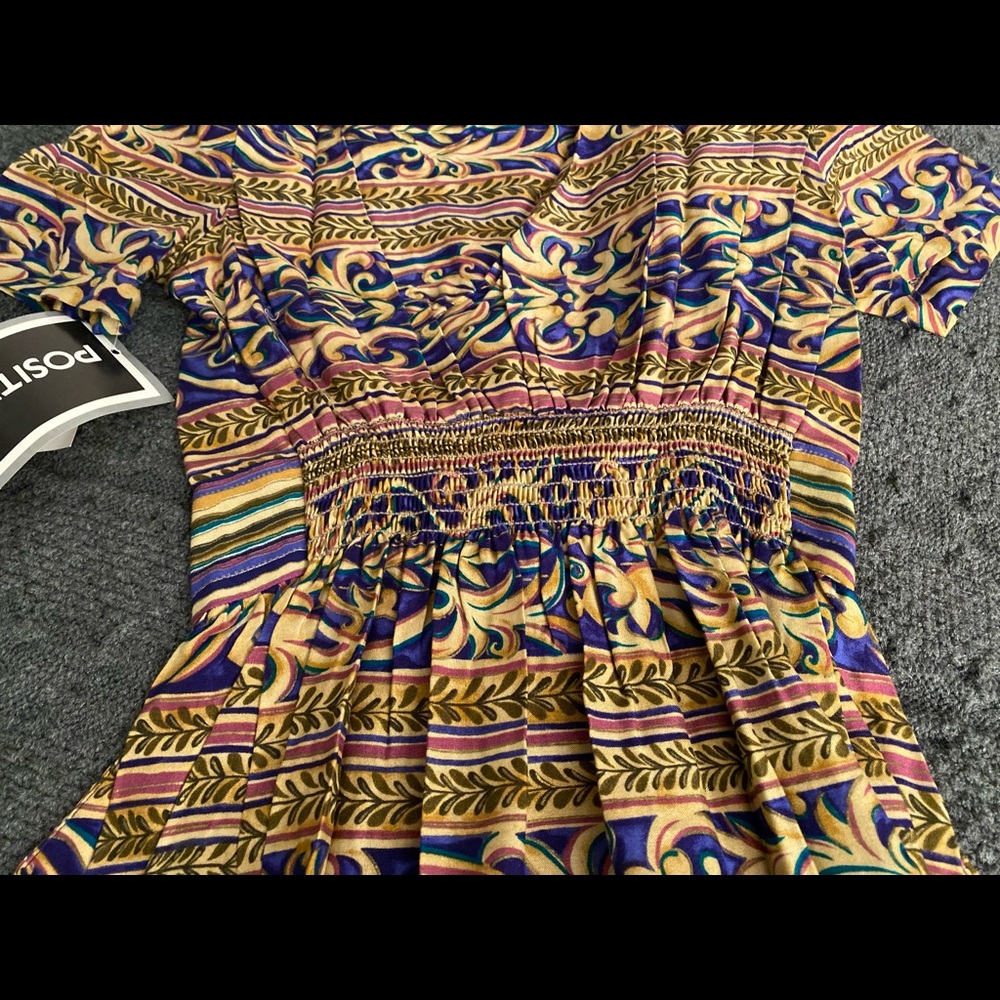 NWT, Petite 3/4 Dress by Positive Attitude - Picture 4 of 7